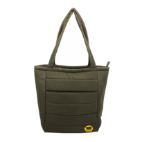 Otaria™ Puffy Recycled Tote Bag, Patch - Full Color