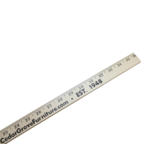 Heavy-Duty Yardsticks - Clear Lacquer Finish