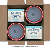 Tumbler Gift Set with 2 Four Sigmatic® Cacao Chill Mix Boxes