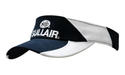 Brushed Heavy Cotton Visor with Inserts & Embroidery on Crown & Peak