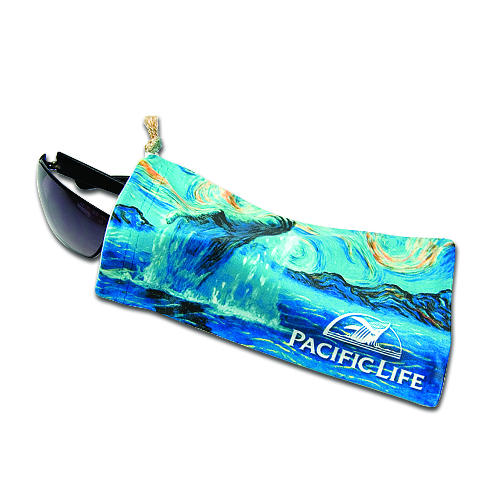 Sac à cordon pour lunettes de soleil sublimé