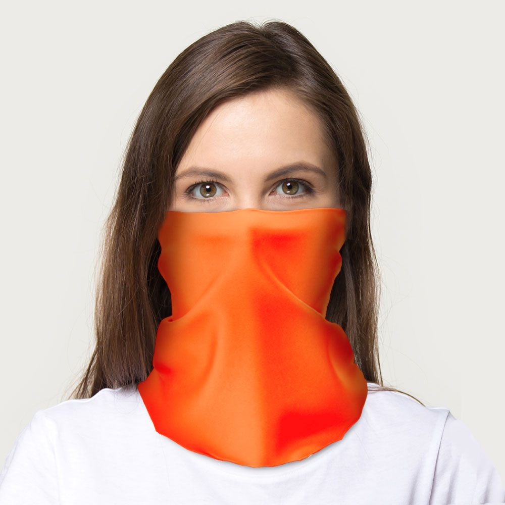 Tuber'z - Non-imprimé, Orange Fluo