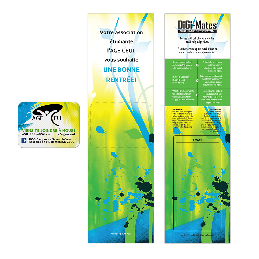 Marque-page DiGi-Mates™ en forme d'ordinateur portable #1