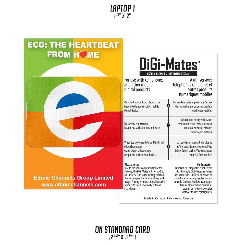 Nettoyant d'écran pour ordinateur portable DiGi-Mates™ - Standard