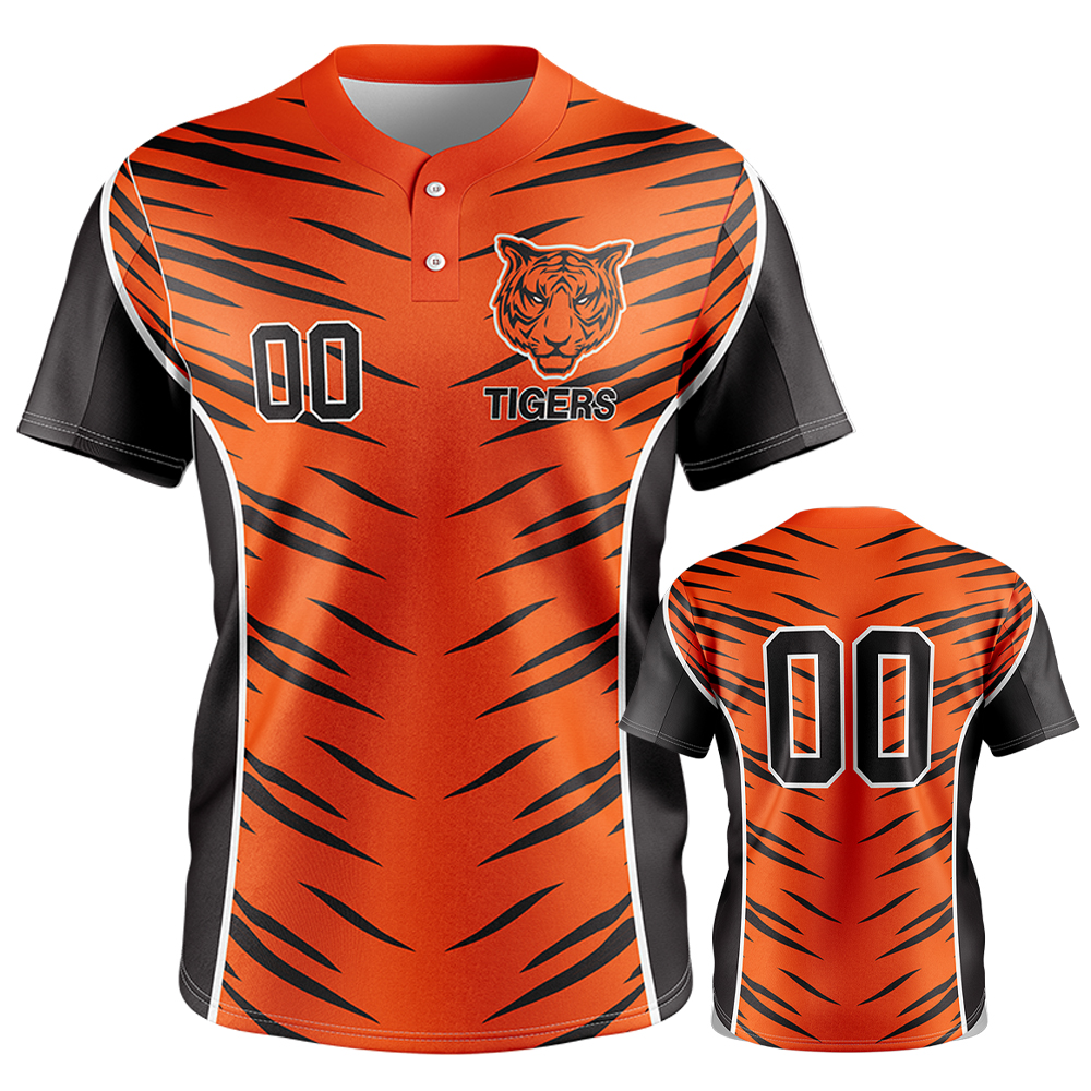 Maillot de baseball, 2 boutons