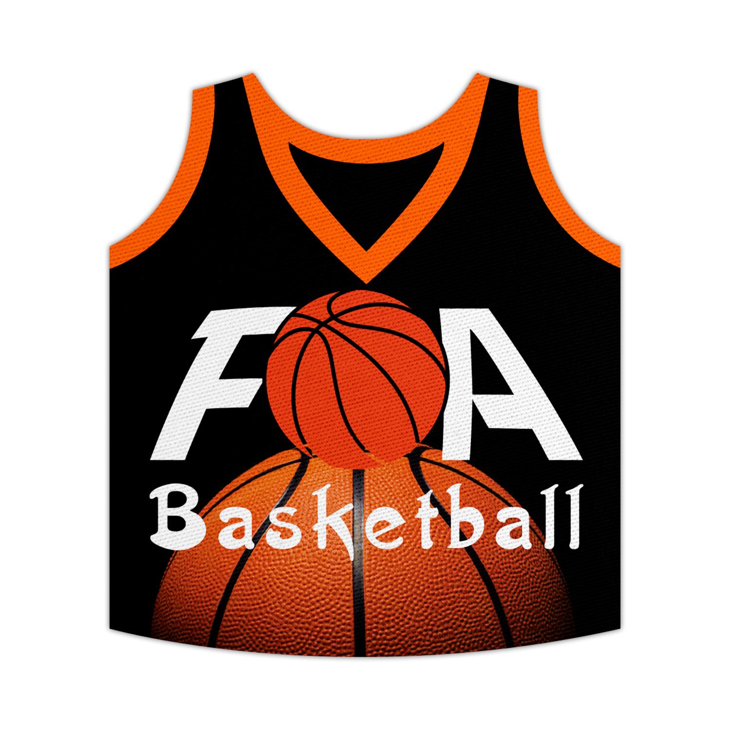 Sous-verres simples - Maillot de basketball