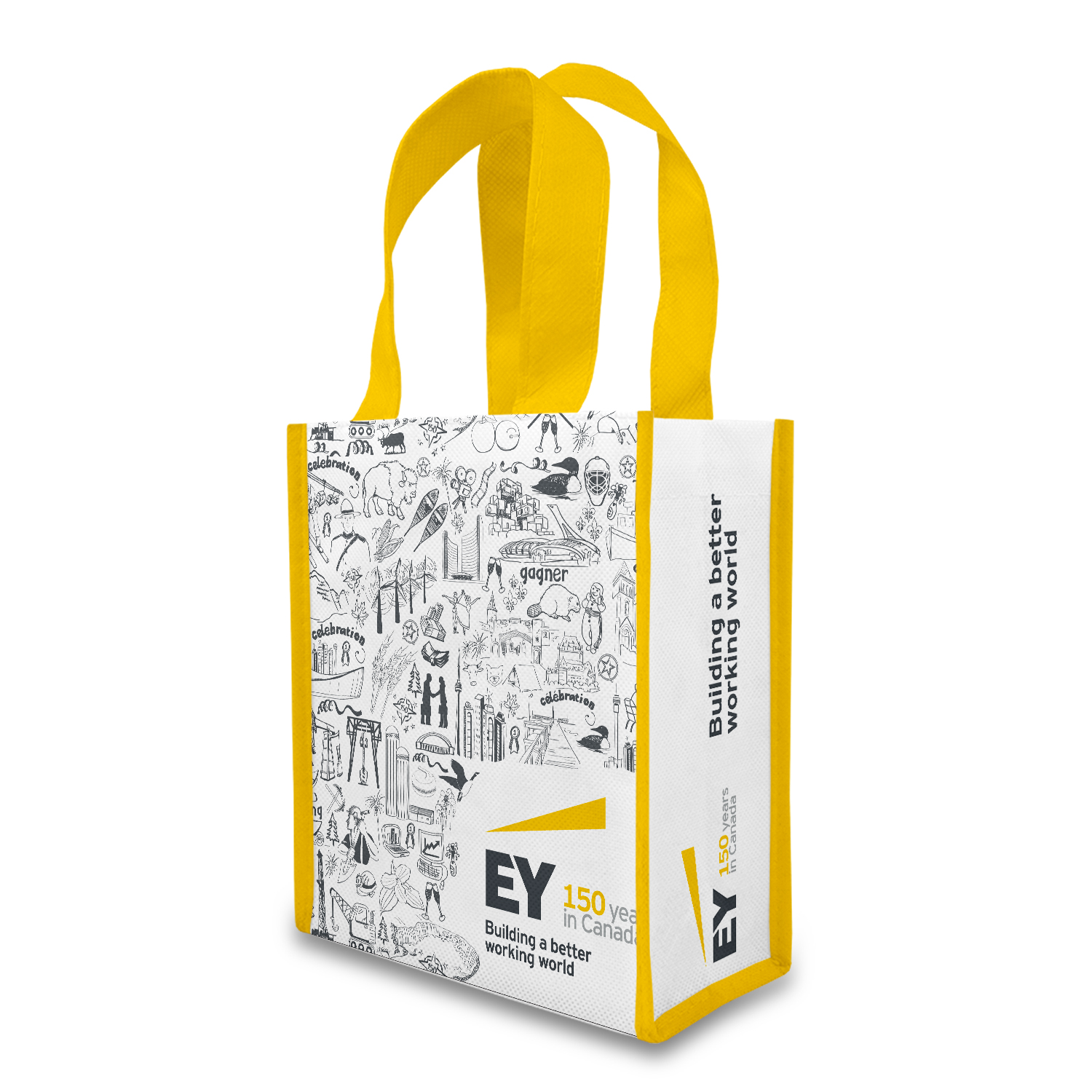 Sac non-tissé recyclé - Sac cadeau