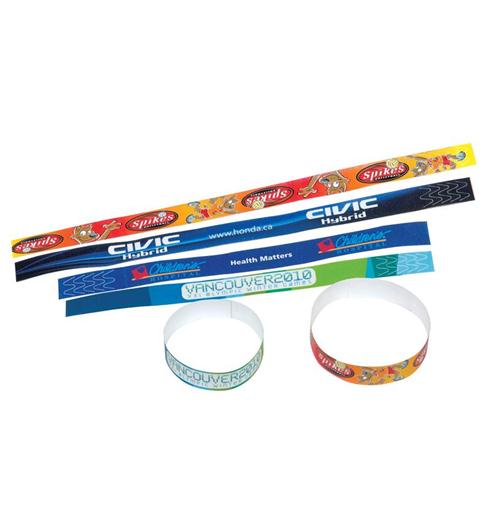 Bracelet résistant à la déchirure, impression numérique
