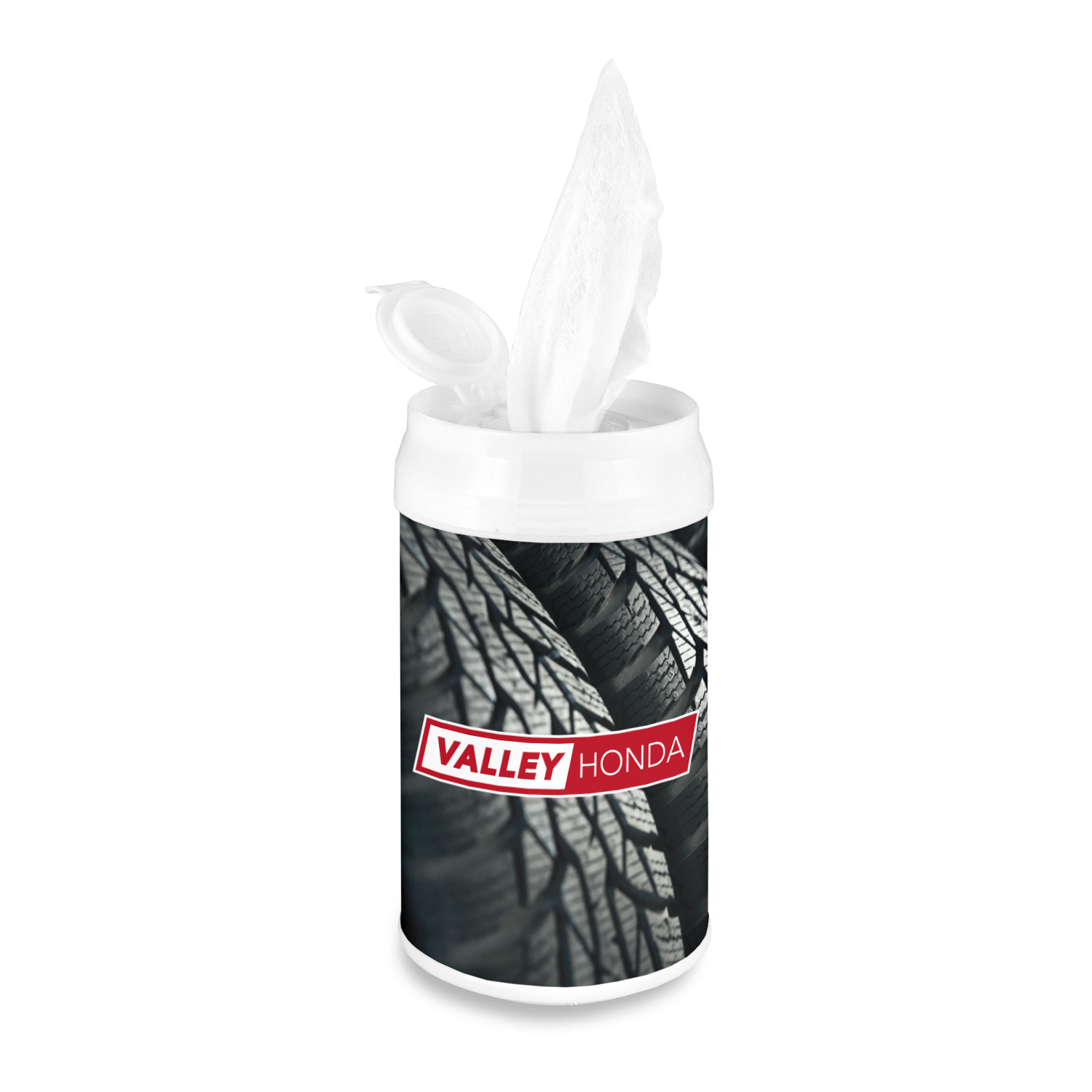Distributeur de lingettes humides pour voiture