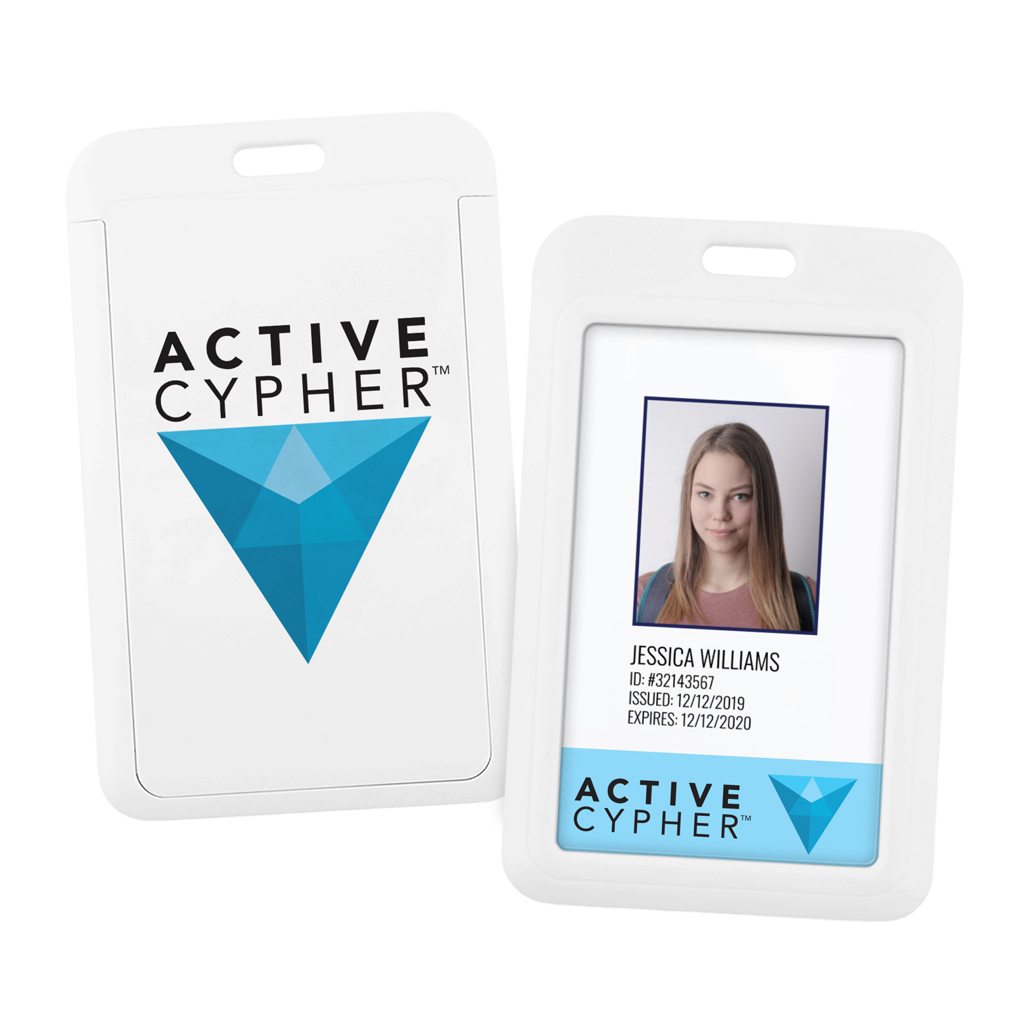 Porte-badge - Plastique rigide