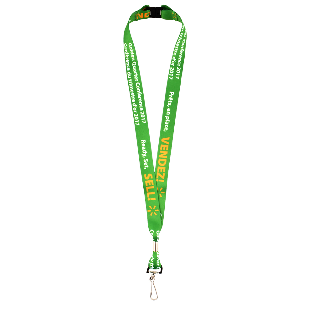 Digi-Dyed Sublimated Lanyard with Safety Breakaway