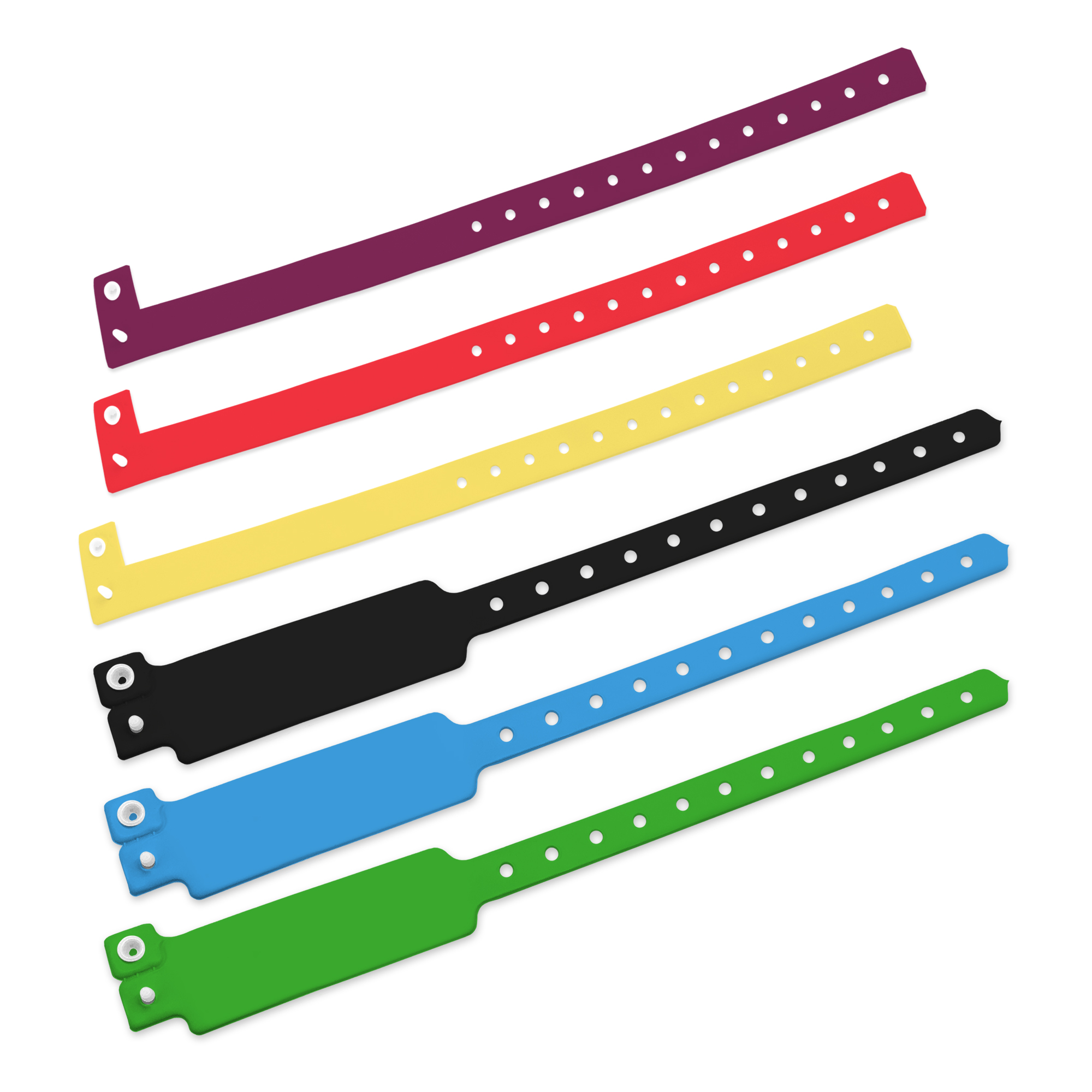 Bracelet en vinyle, non imprimé