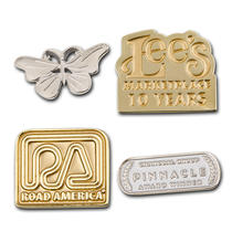 Executive Line Lapel Pin (0.5")