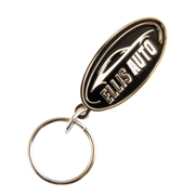 Iron Die Struck Soft Enamel Keychain (1.50")