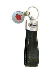 Faux Leather Key Chains with Charm
