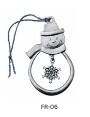 Dangler Style Zinc Ornament - Stock Frame with Custom Dangler