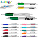 curvaceous silver matte gel pen