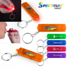 whistle keychain light with compass
