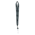 recycled usa made ultra 1" lanyard with crimp