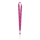 recycled usa made ultra 3/4" lanyard with crimp