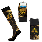 custom running-length sport style socks - digital sublimation