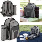 wine picnic backpack for four